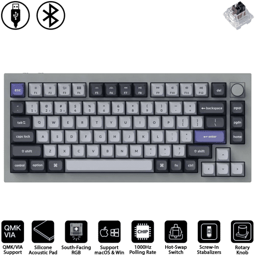 Keychron Q1 Pro Fully Assembled (Knob Version)